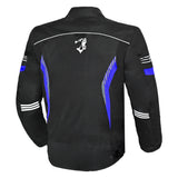 BELA Bradley Men Motorcycle Textile Jacket Black Blue