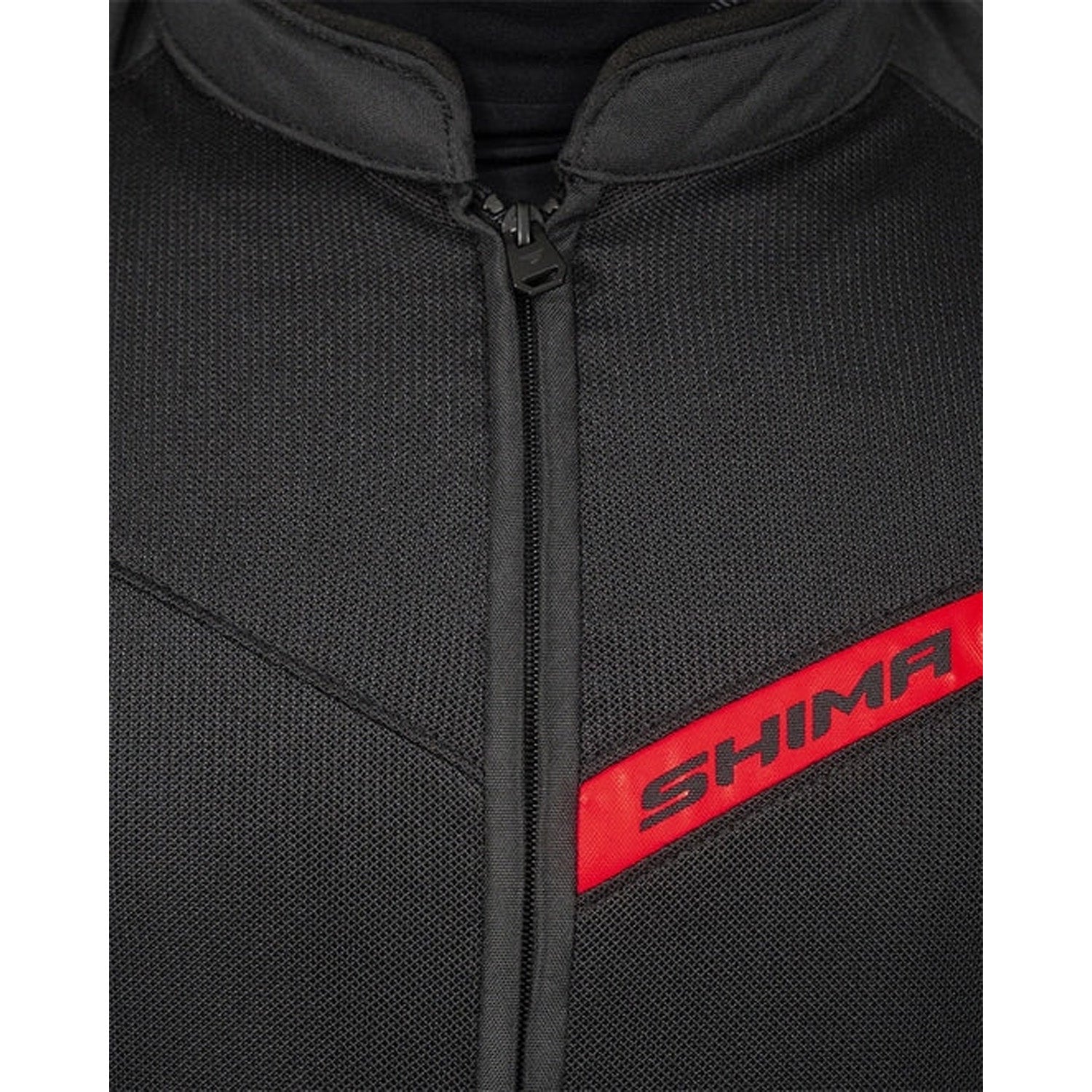 SHIMA X-MESH 2.0 MAN MOTORCYCLE TEXTILE JACKET BLACK RED