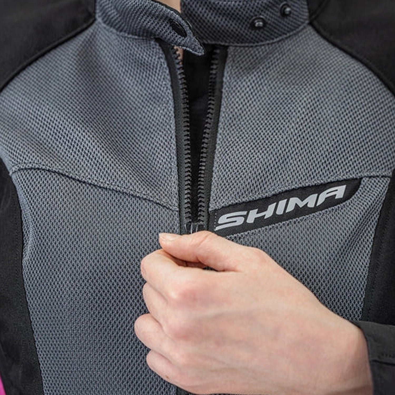 SHIMA RUSH 2.0 LADY WATERPROOF MOTORCYCLE JACKET PINK