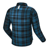 SHIMA RENEGADE 2.0 MEN CHECKED MOTORCYCLE SHIRT BLUE