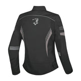 BELA Bradley Lady Motorcycle Textile Jacket Black Grey