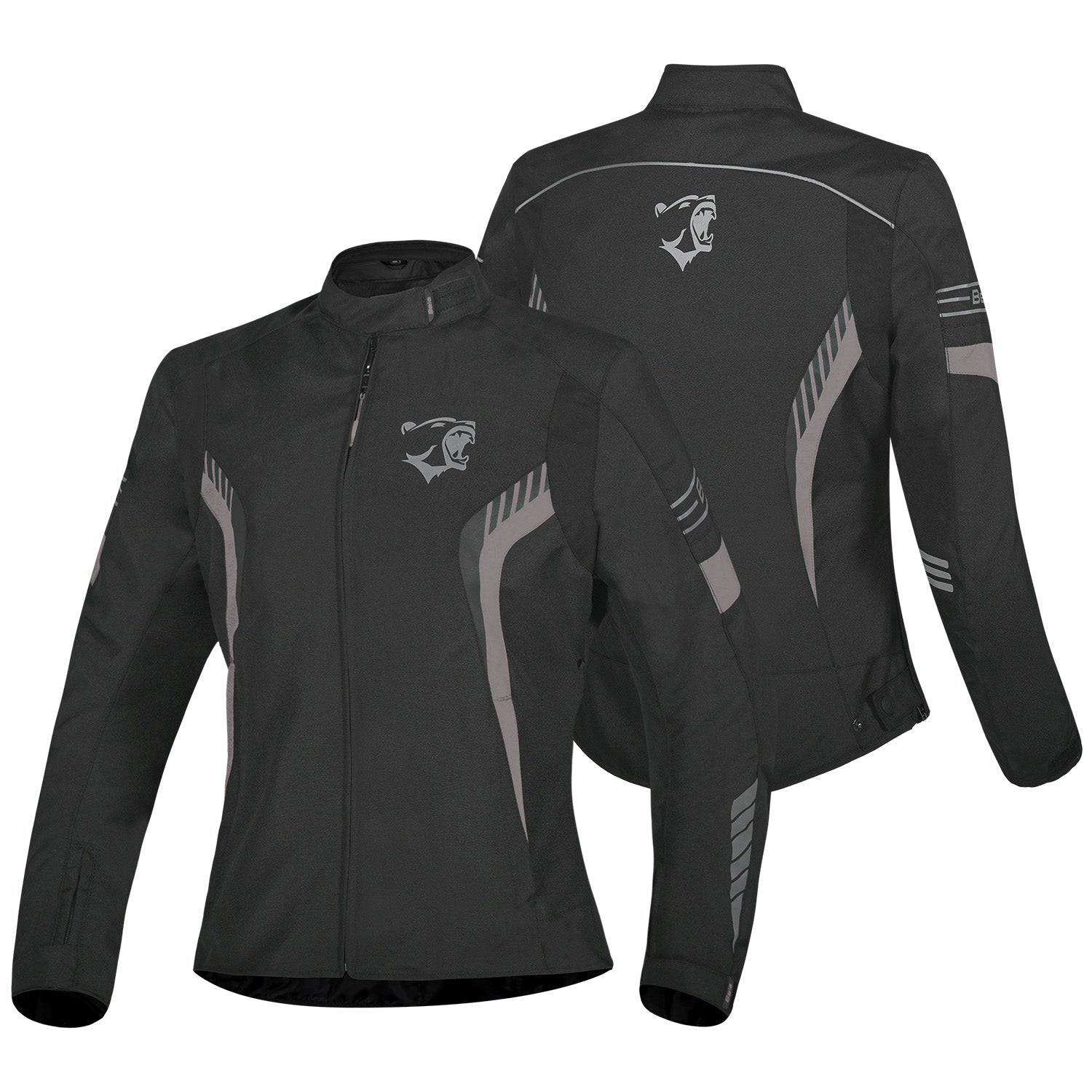 BELA Bradley Lady Motorcycle Textile Jacket Black Grey