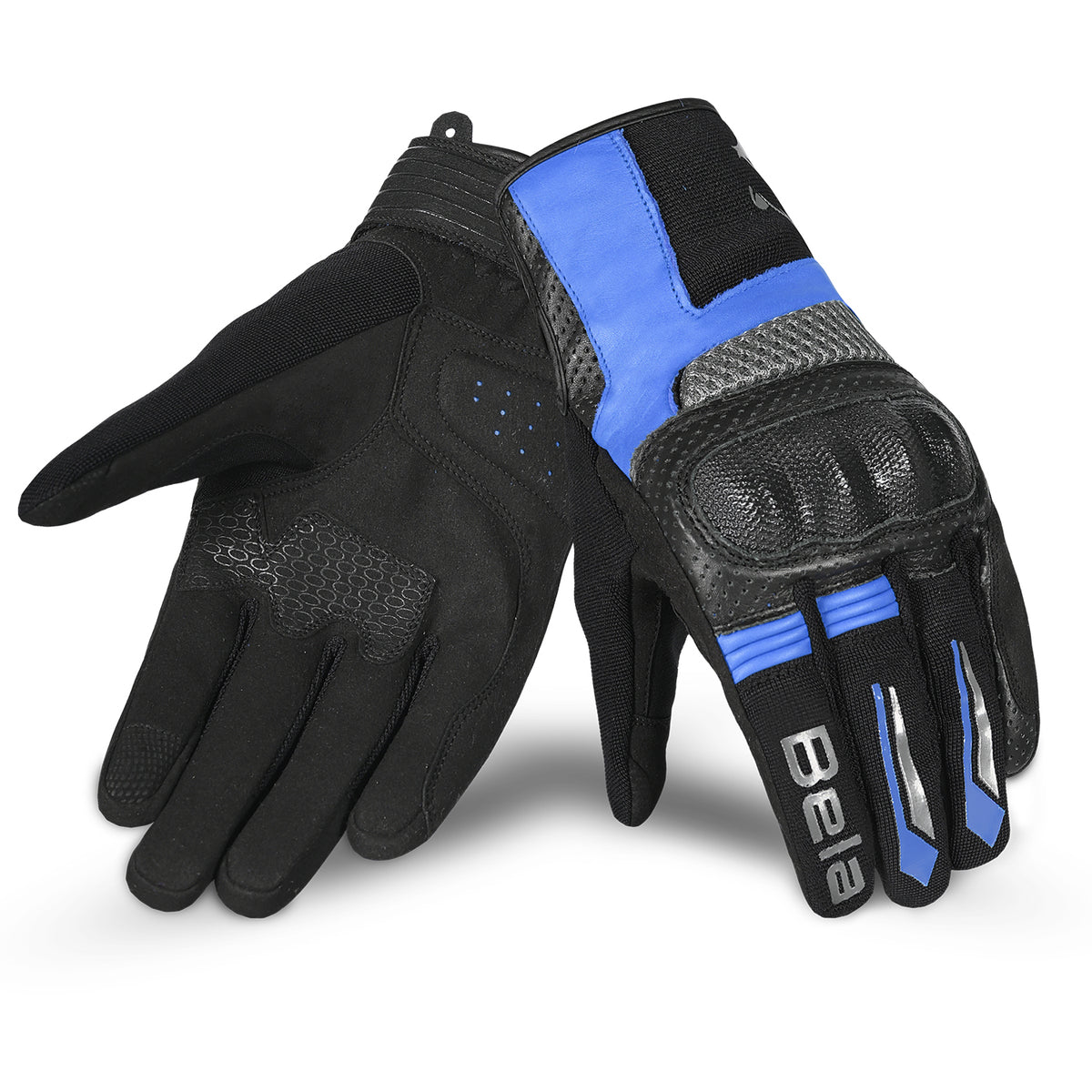 BELA Hero Air Summer Mesh Gloves Black Gray Blue