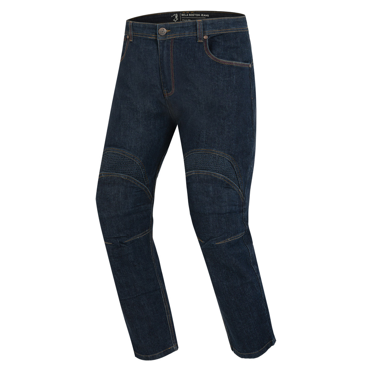 BELA BOSTON MEN MOTORCYCLE JEANS 30L CE BLUE