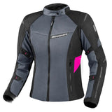 SHIMA RUSH 2.0 LADY WATERPROOF MOTORCYCLE JACKET PINK