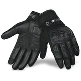 Bela Bomber Motorbike Gloves - Black