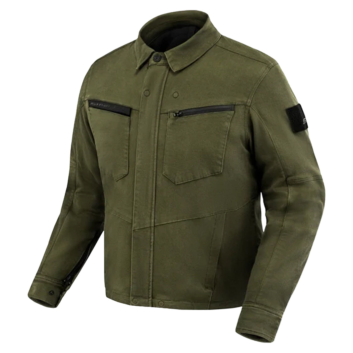 SHIMA Giro Men's Motorcycle Textile Jacket Khaki