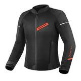 SHIMA X-MESH 2.0 MAN MOTORCYCLE TEXTILE JACKET BLACK RED