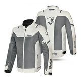 BELA Mesh Pro Man  Summer Motorcycle Jacket Grey Ice