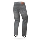 R-TECH VALENCIA MEN MOTORCYCLE DENIM JEANS 30L BLACK SPRAY