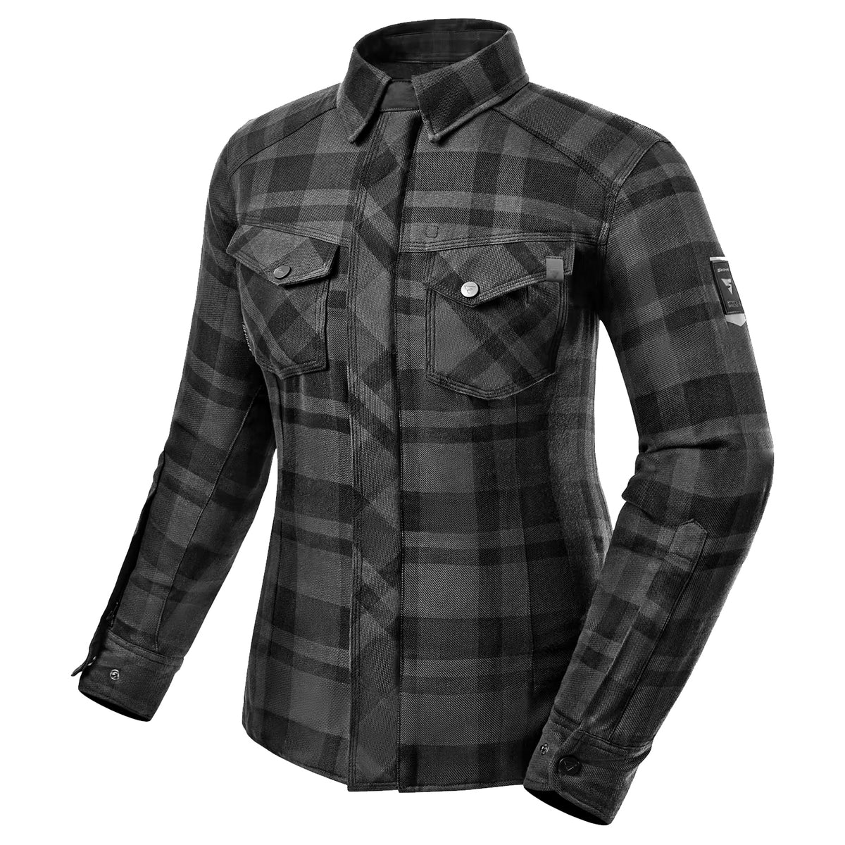 SHIMA RENEGADE 2.0 LADY MOTORCYCLE SHIRT BLACK