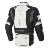 BELA TRANSFORMER 3IN1 MEN MOTORCYCLE TEXTILE JACKET ICE GREY BLACK