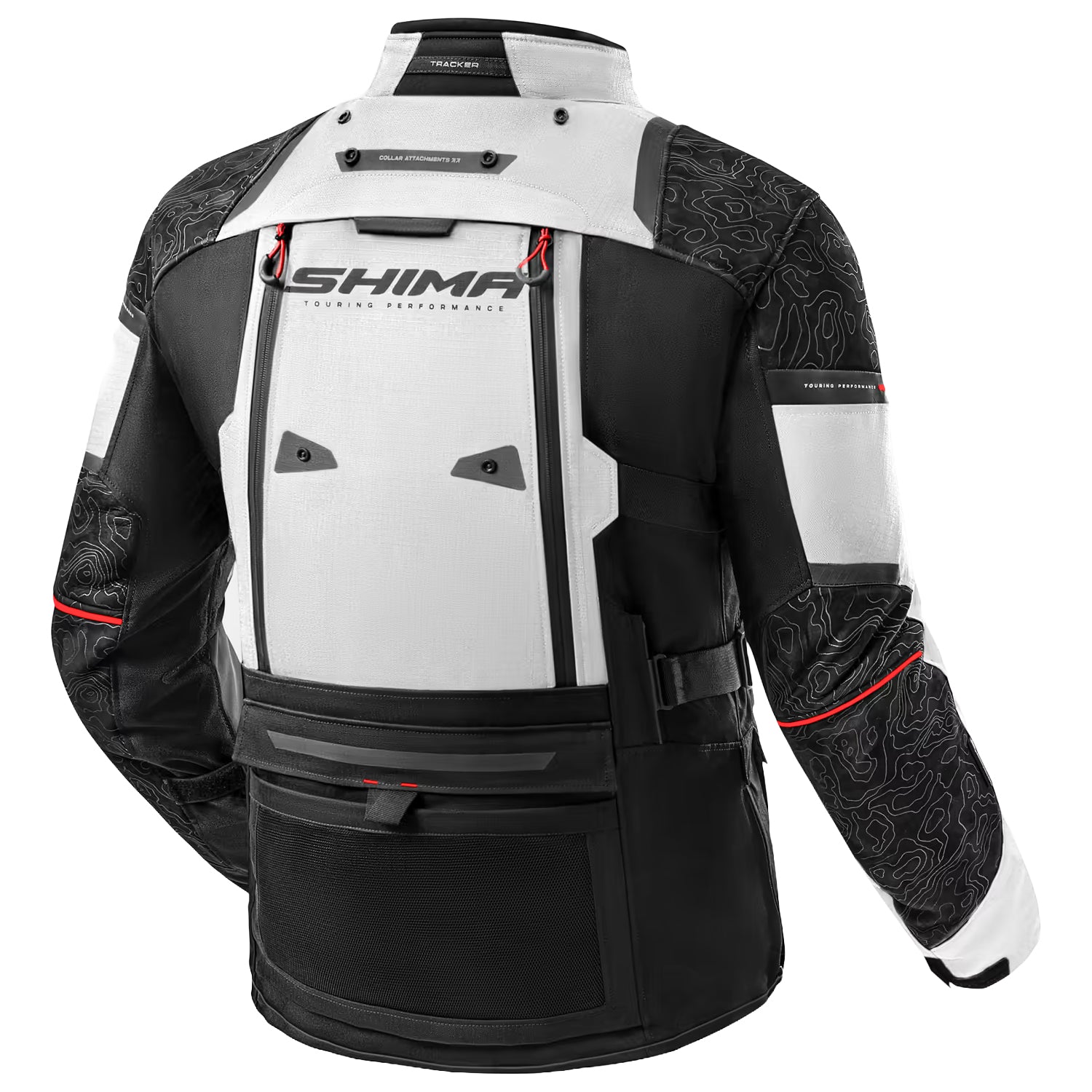 SHIMA TRACKER HOMBRE DE MOTO DE TURISMO CHAQUETA GRIS