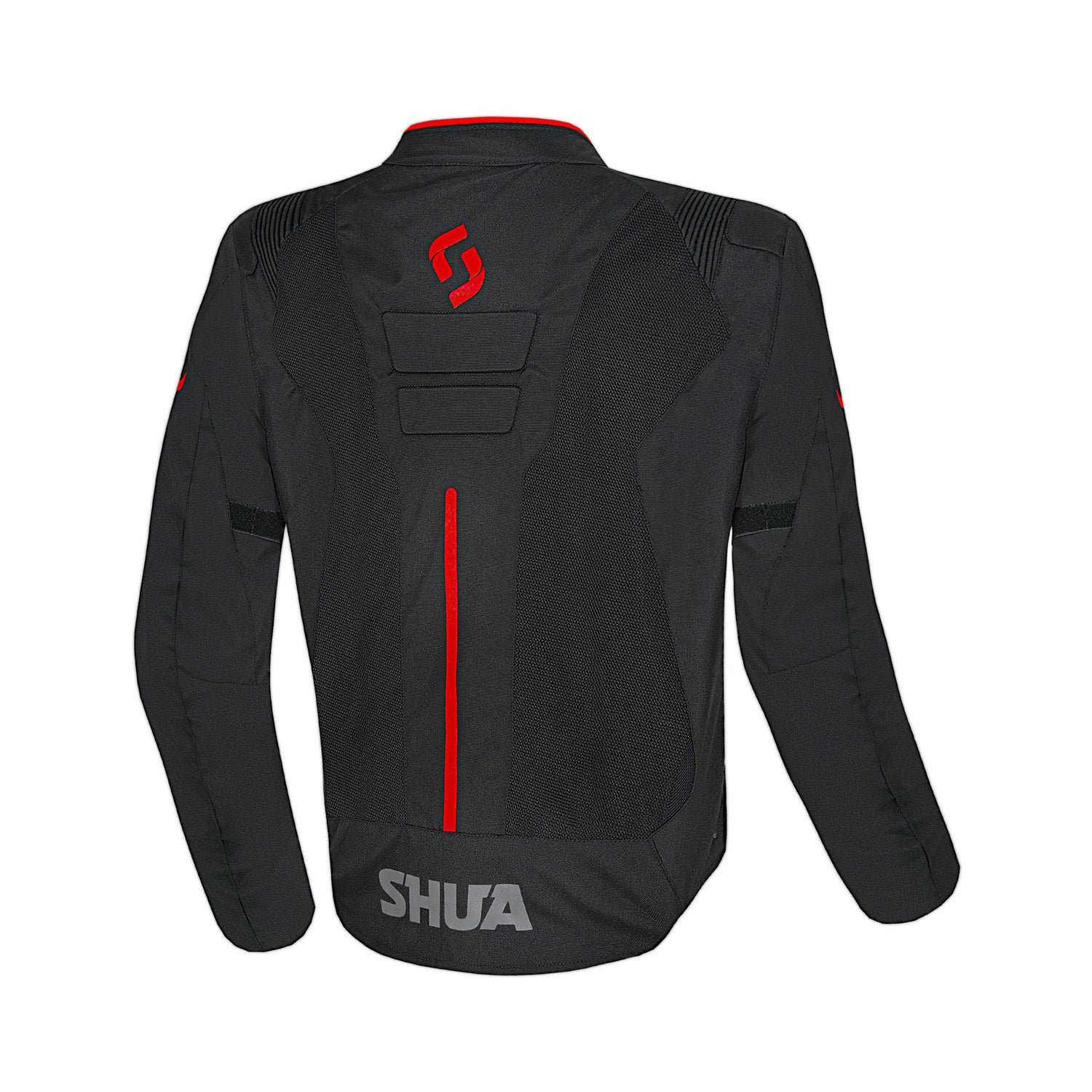 SHUA Gravity Mesh LITE Summer Motorcycle Jacket Black Red