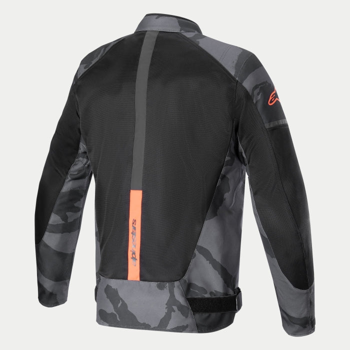 Alpinestars T-Sp X Superair Motorcycle Jacket Grey Camo Red Fluo