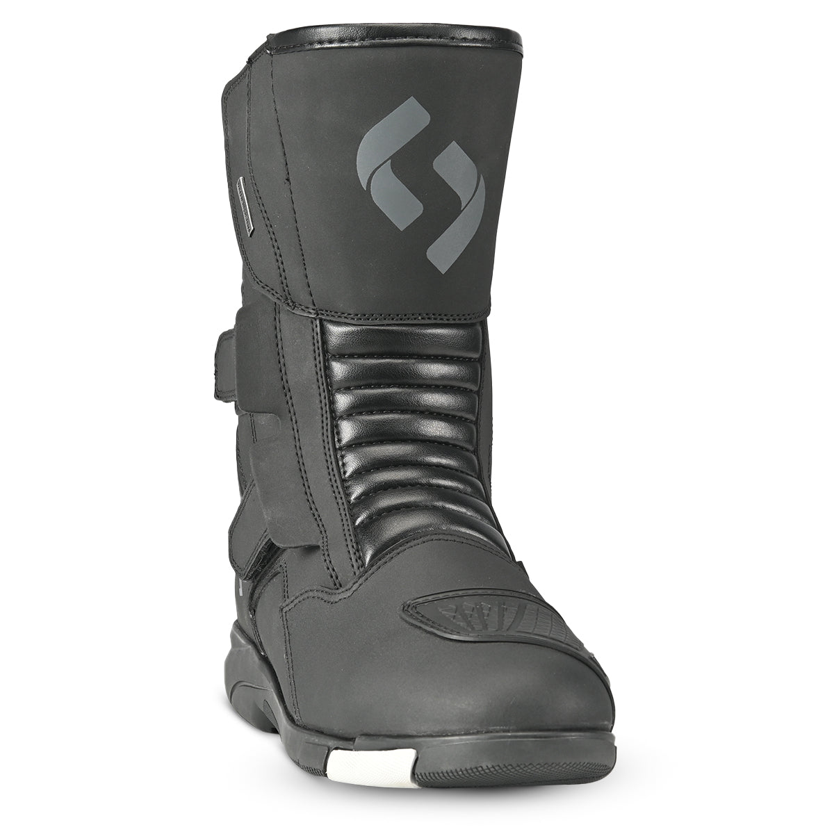 SHUA Tour Master Men's Motorcycle Touring Boots Black