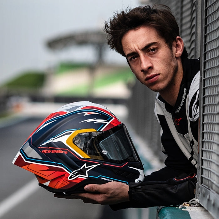 Alpinestars Supertech R10 Pedro Acosta Sports Motorbike Racing Helmet