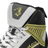 BELA Rover Urban Motorcycle Boots Black White Yellow Fluro