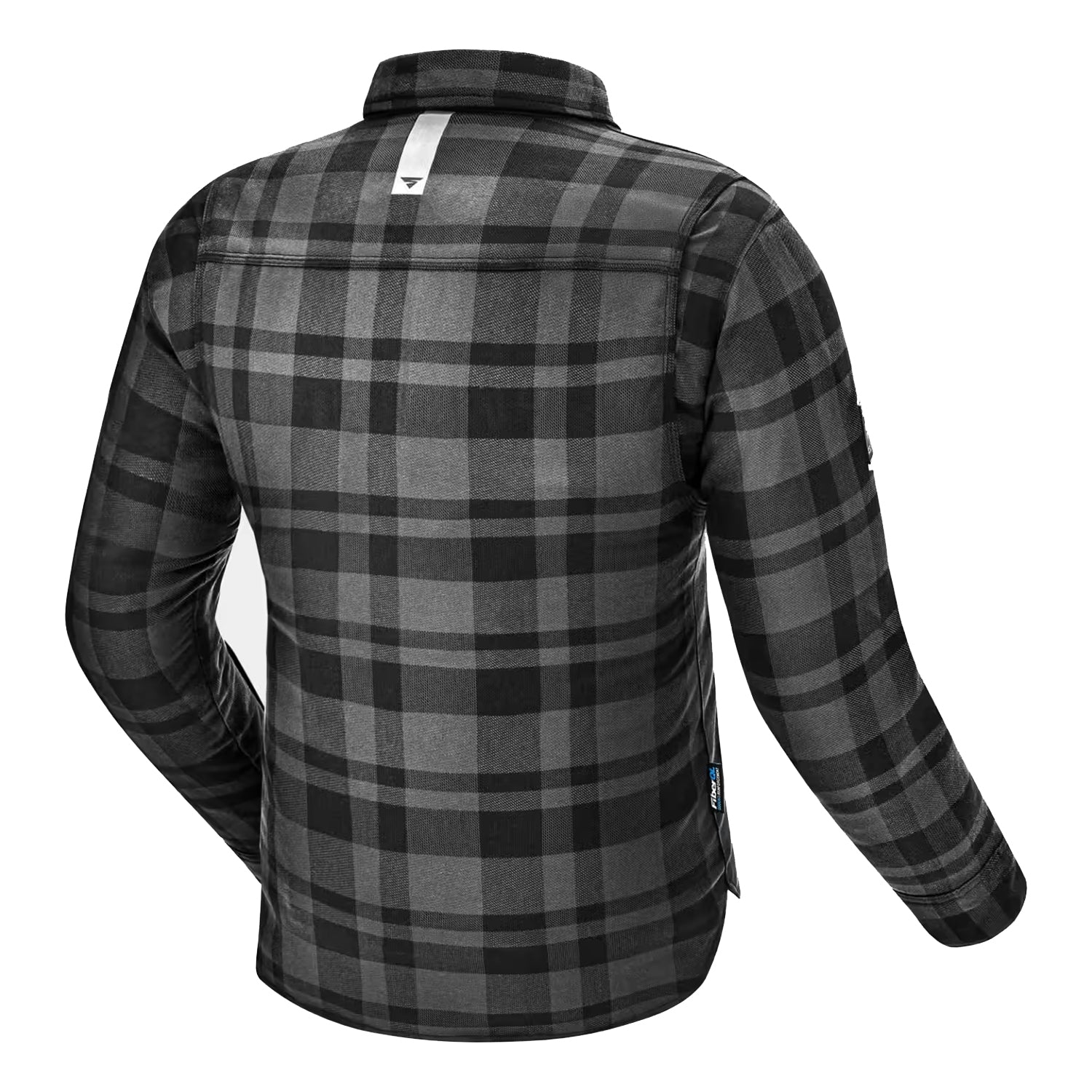SHIMA RENEGADE 2.0 MEN MOTORCYCLE CHECKED SHIRT BLACK