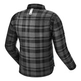 SHIMA RENEGADE 2.0 MEN MOTORCYCLE CHECKED SHIRT BLACK