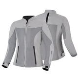 SHIMA OPENAIR MOTORCYCLE LADY MESH JACKET GREY