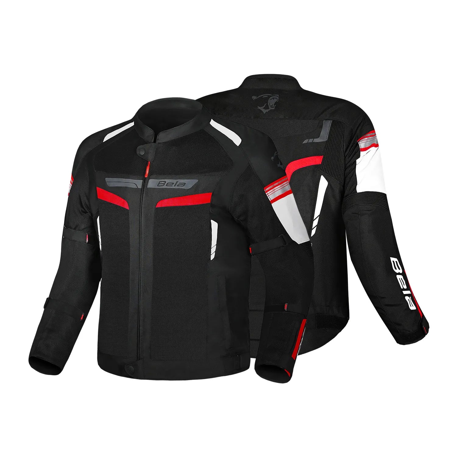 BELA Sprinter Men Motorcycle Textile Jacket Black/Red