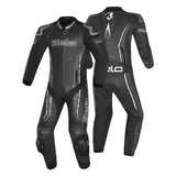 BELA Rocket Mix Kangaroo 1 PC Man Motorbike Suit Black Dark Grey