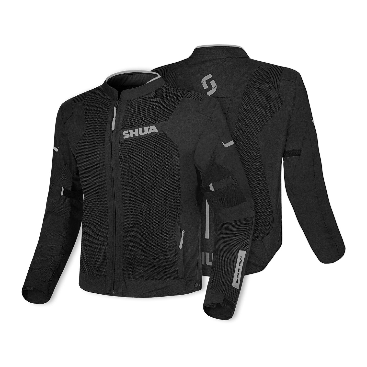 Shua Gravity Lite Man Motorcycle Textile Jacket Black/Grey