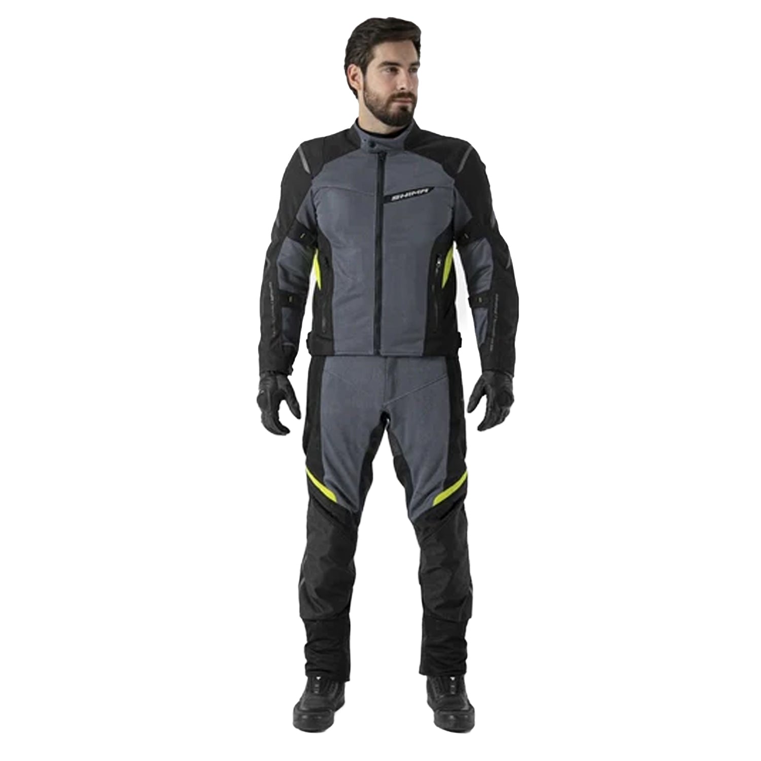 SHIMA RUSH 2.0 MEN'S MOTORCYCLE WATERPROOF JACKET BLACK