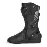 SHUA Super Tech Motorcycle Racing Leather Boots Black