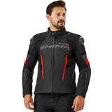 SHIMA SOLID 2.0 MEN'S MOTORCYCLE TEXTILE JACKET RED