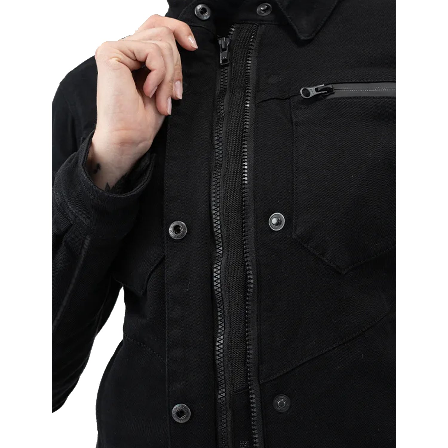 SHIMA GIRO LADY MOTORCYCLE JACKET BLACK