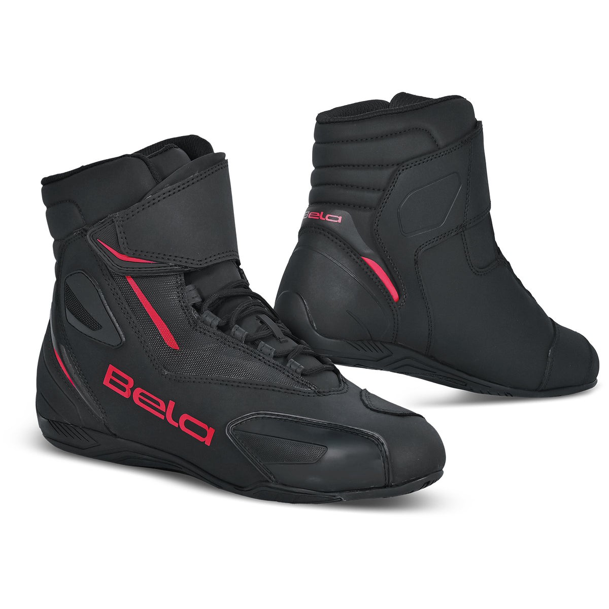 BELA Mission WR Urban Motorcycle Boots Black