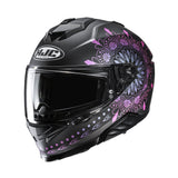 HJC I71 Niel MC28SF Sports Motorcycle Full Face Helmet Blue Purple White