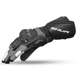 SHUA RANGER PRO MOTORCYCLE RACING GLOVES BLACK GREY