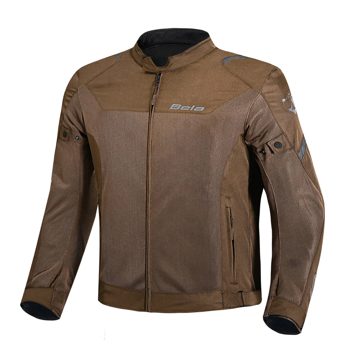 BELA Mesh Pro Man Motorcycle Touring Textile Jacket Brown
