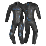 SHUA Infinity 2.0 1 PC Motorcycle Racing Leather Suit Black Blue