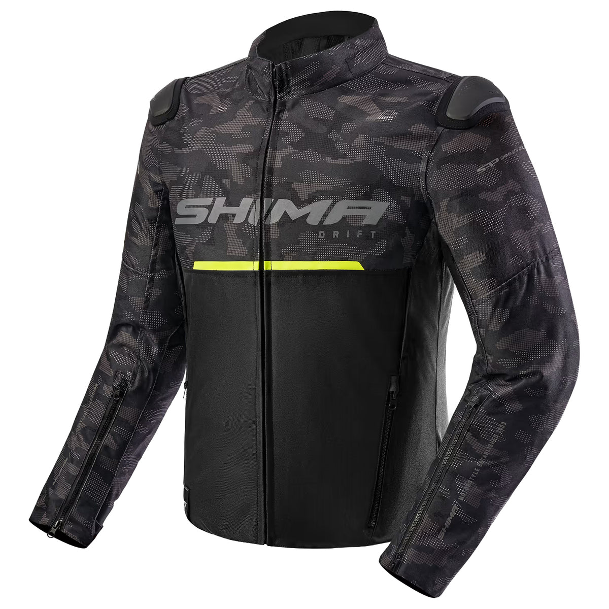 Shima Drift Men's Motorcycle Jacket Camo