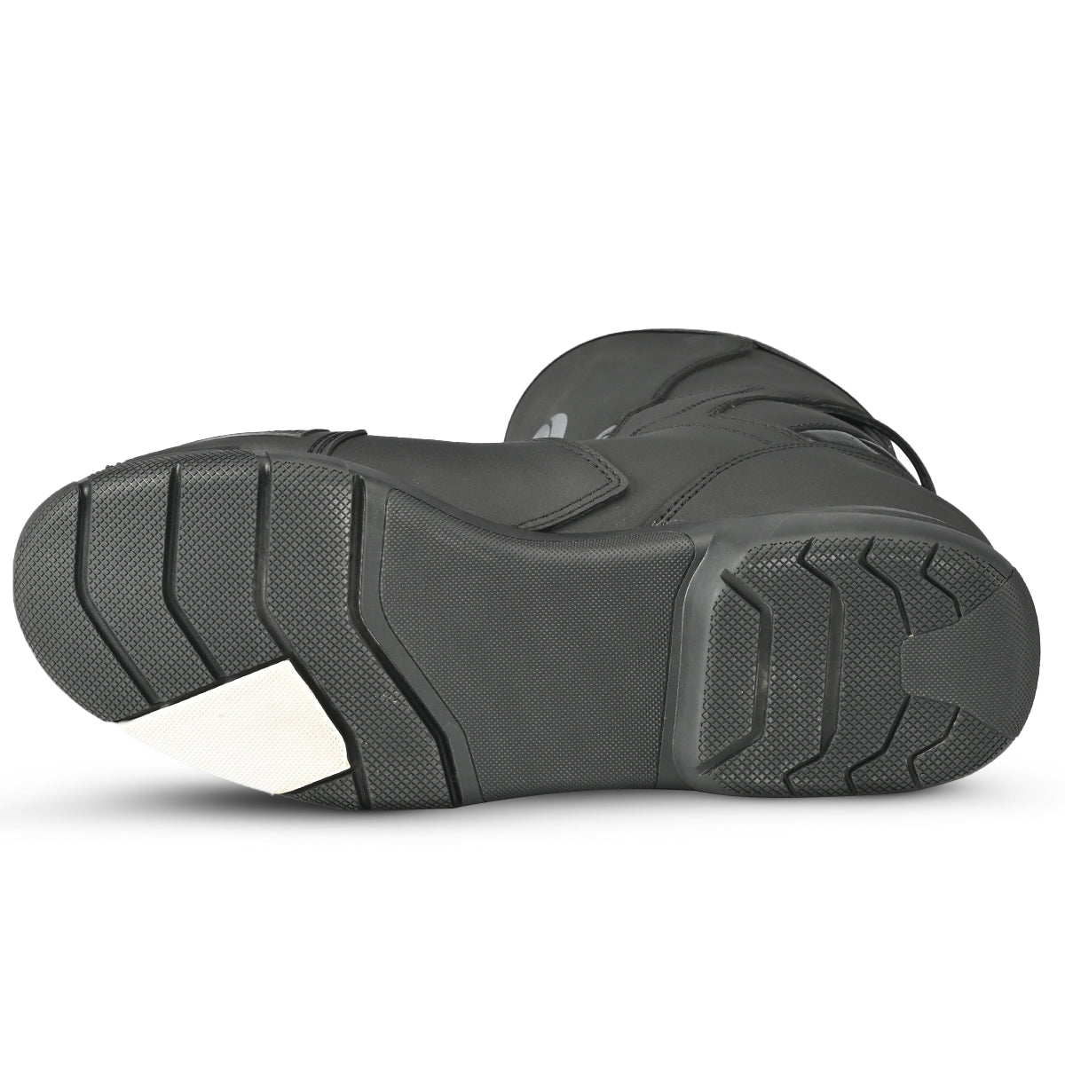 SHUA Tour Master Men's Motorcycle Touring Boots Black