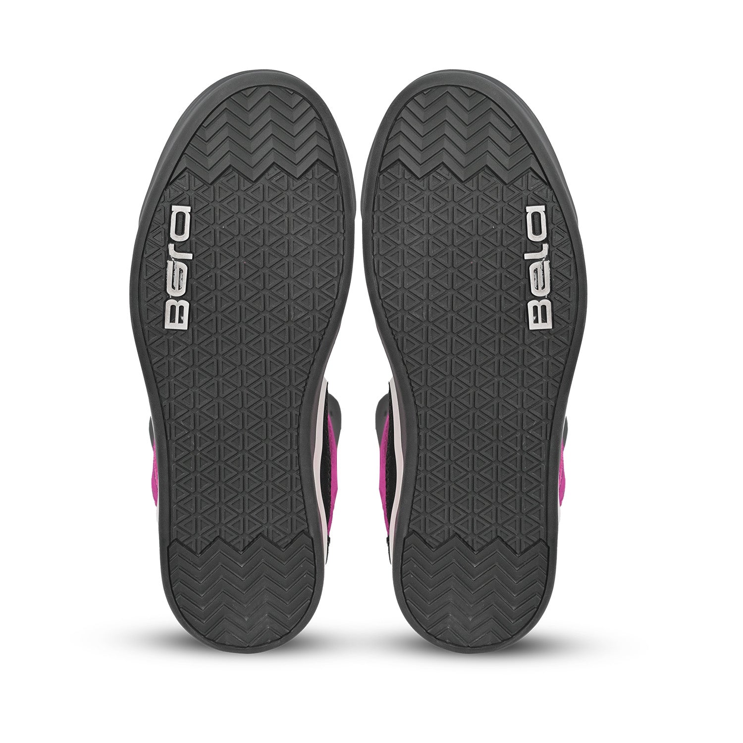 BELA Rover Lady Urban Motorcycle Boots Black White Fuchsia