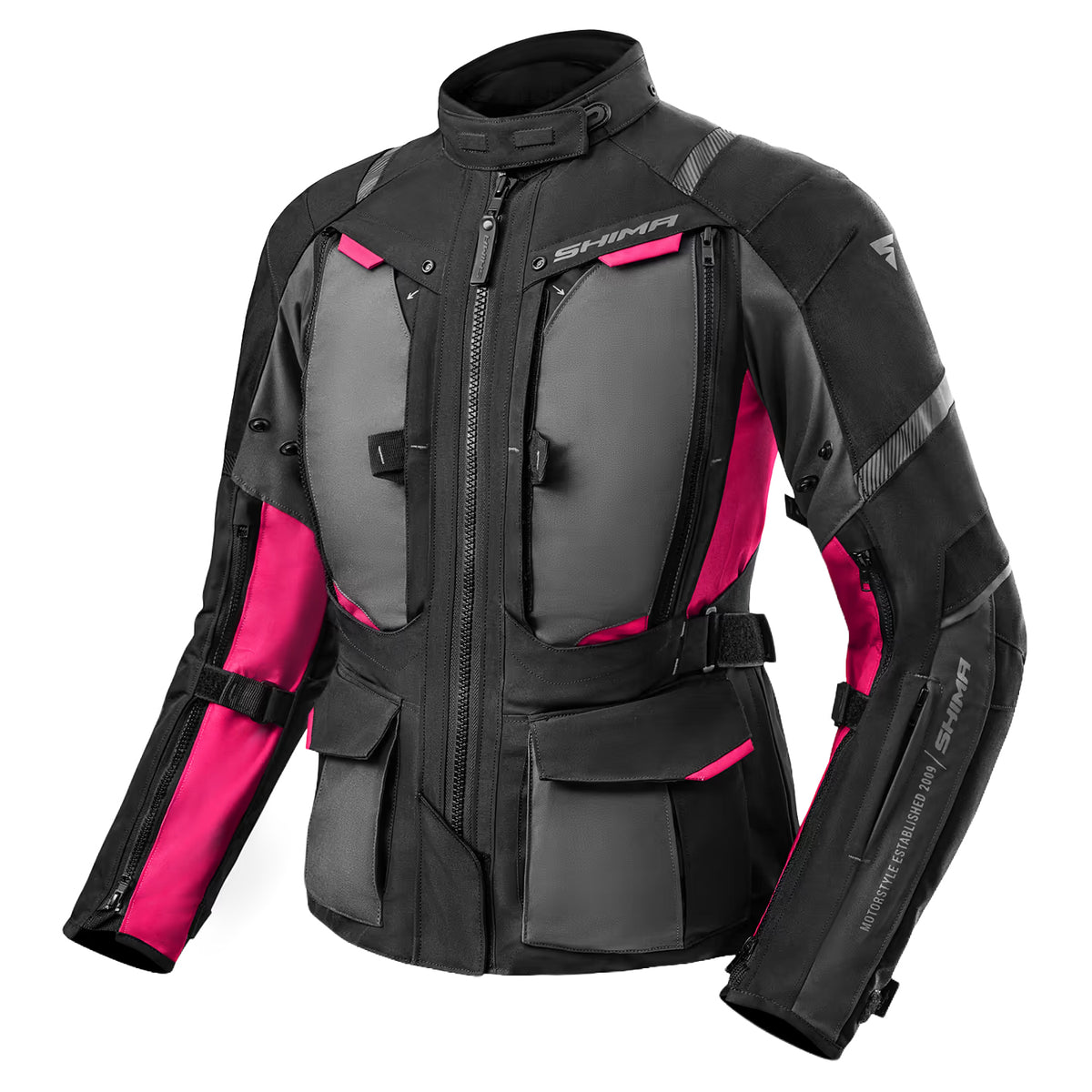 SHIMA HERO 2.0 LADY ADVENTURE MOTORCYCLE JACKET PINK