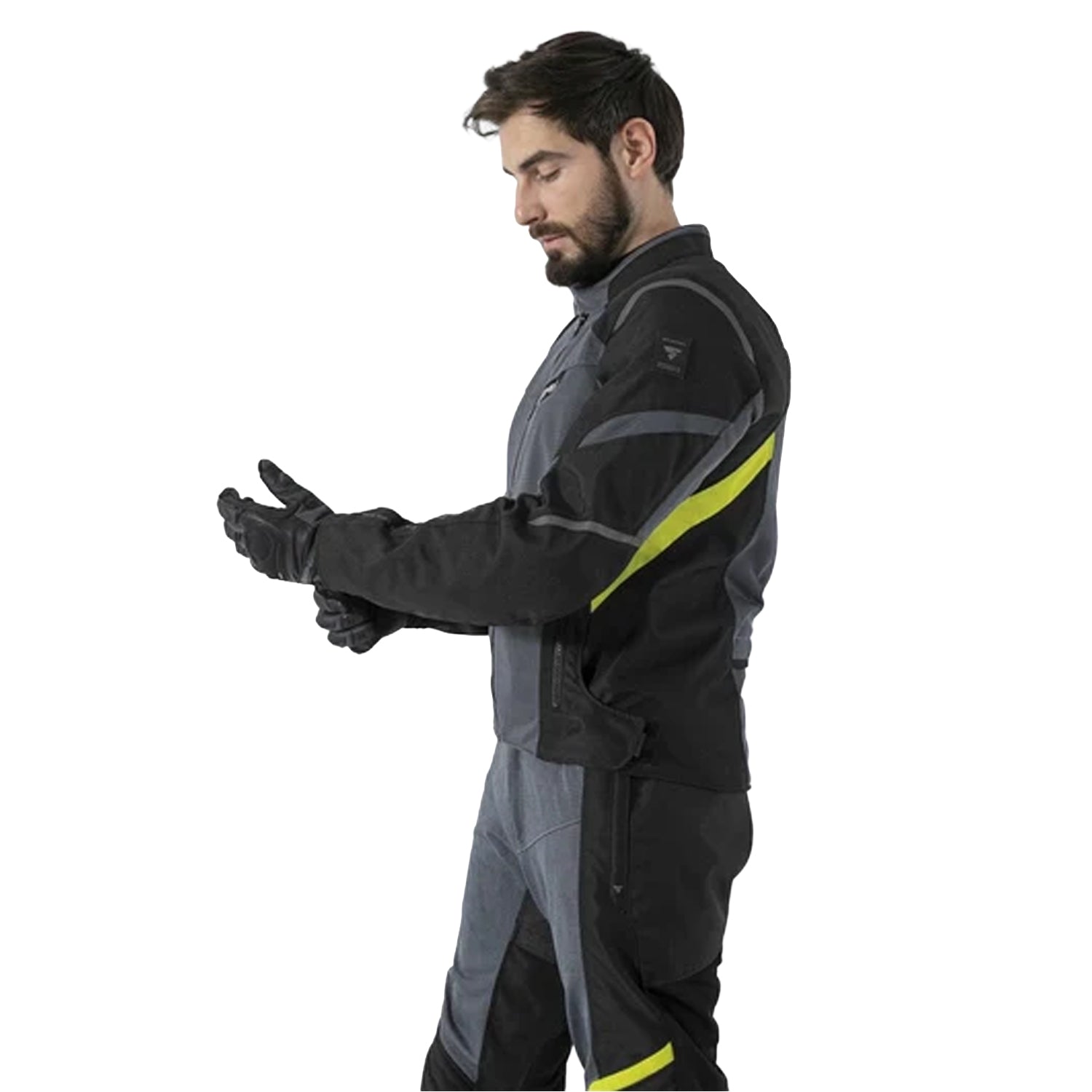 SHIMA RUSH 2.0 MEN'S MOTORCYCLE WATERPROOF JACKET BLACK
