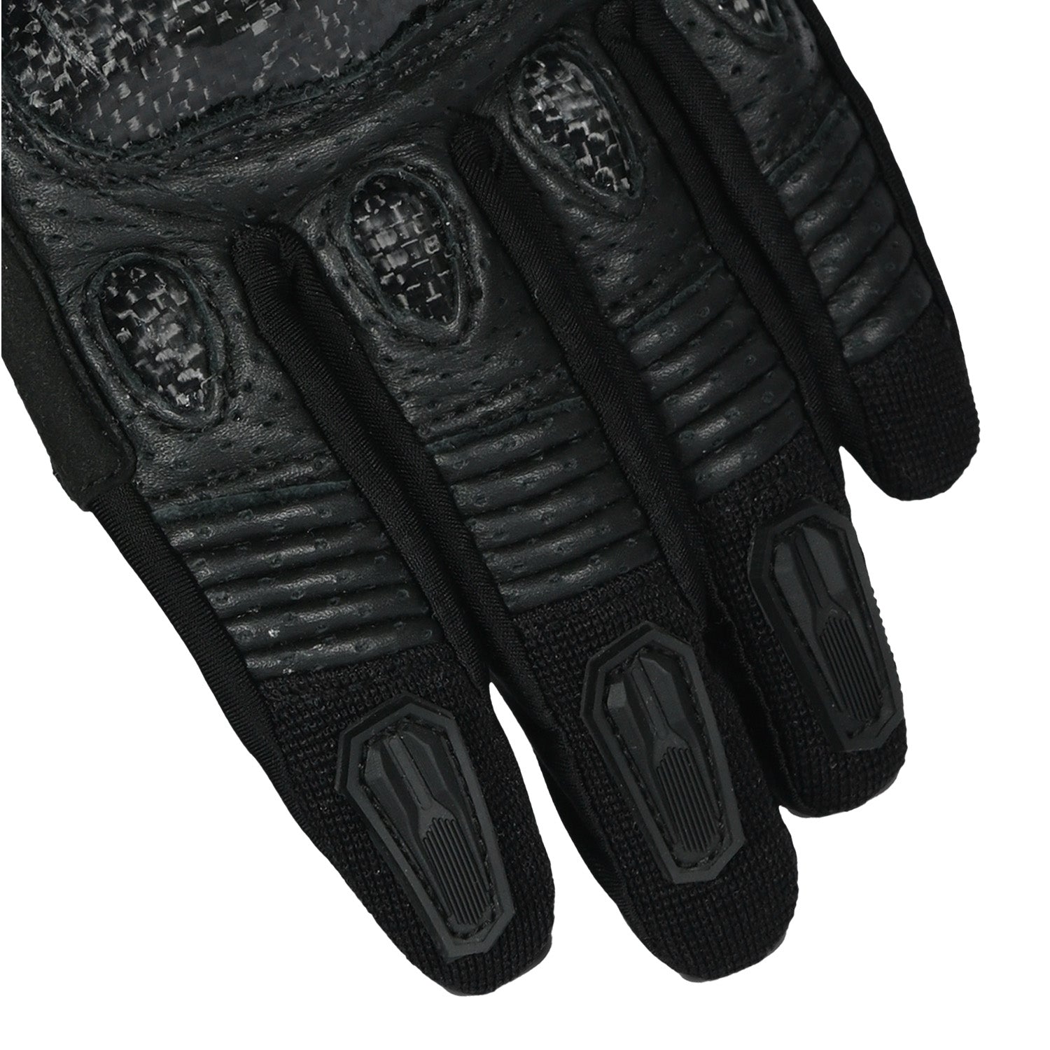 Bela Bomber Motorbike Gloves - Black