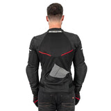 SHIMA X-MESH 2.0 MAN MOTORCYCLE TEXTILE JACKET BLACK RED
