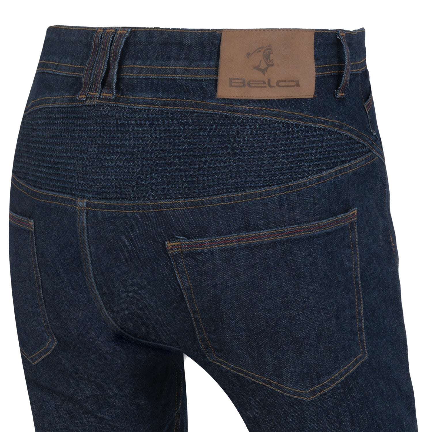 BELA BOSTON MEN MOTORCYCLE JEANS 30L CE BLUE