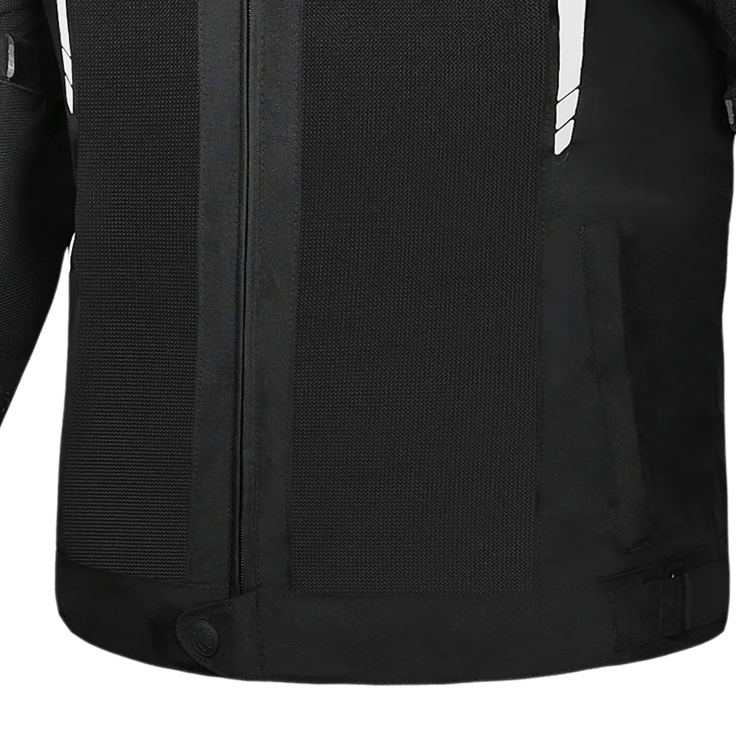 BELA Sprinter Textile Motorbike Jacket Black/White/Grey