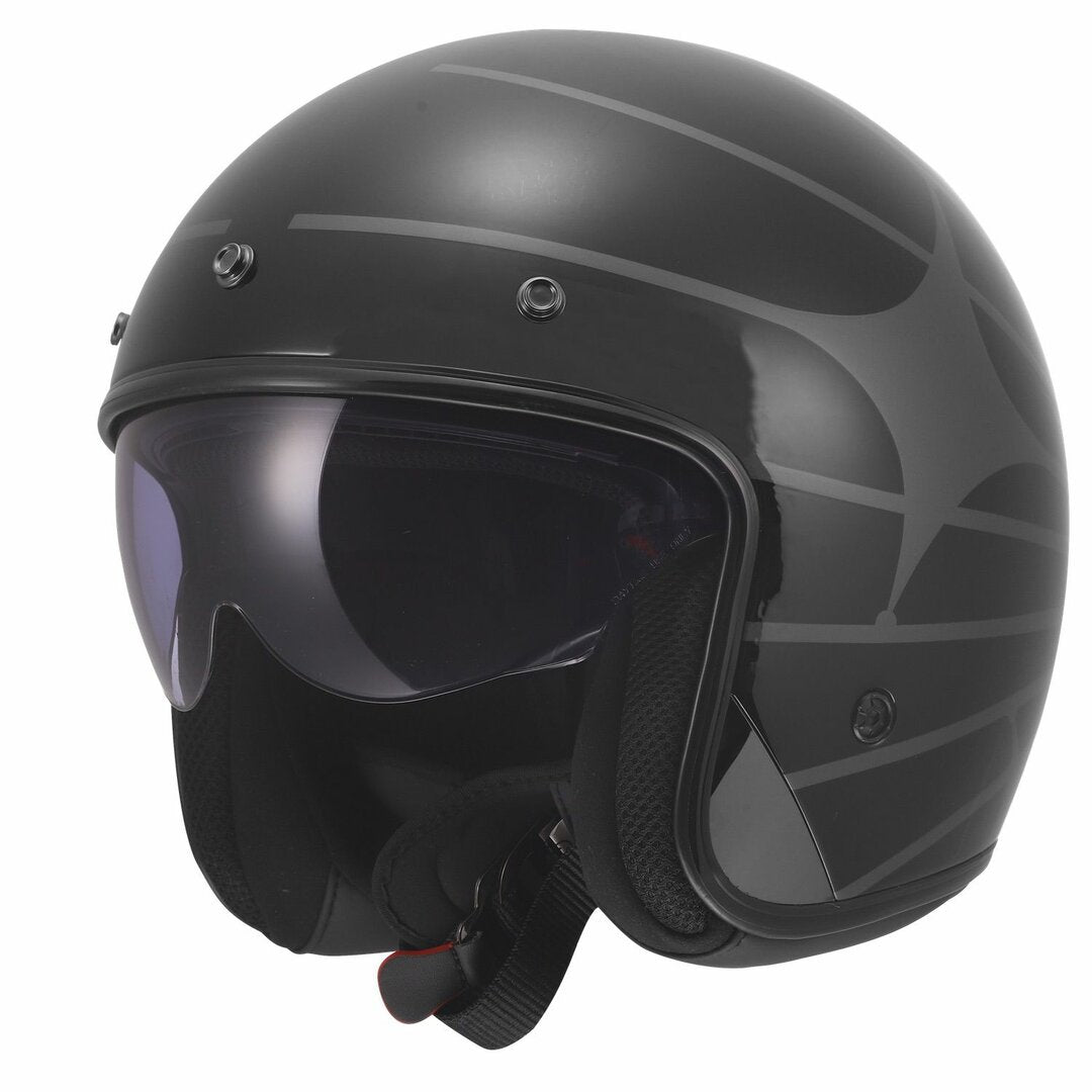 LS2 OF601 BOB II MOTORCYCLE OPEN FACE HELMET
