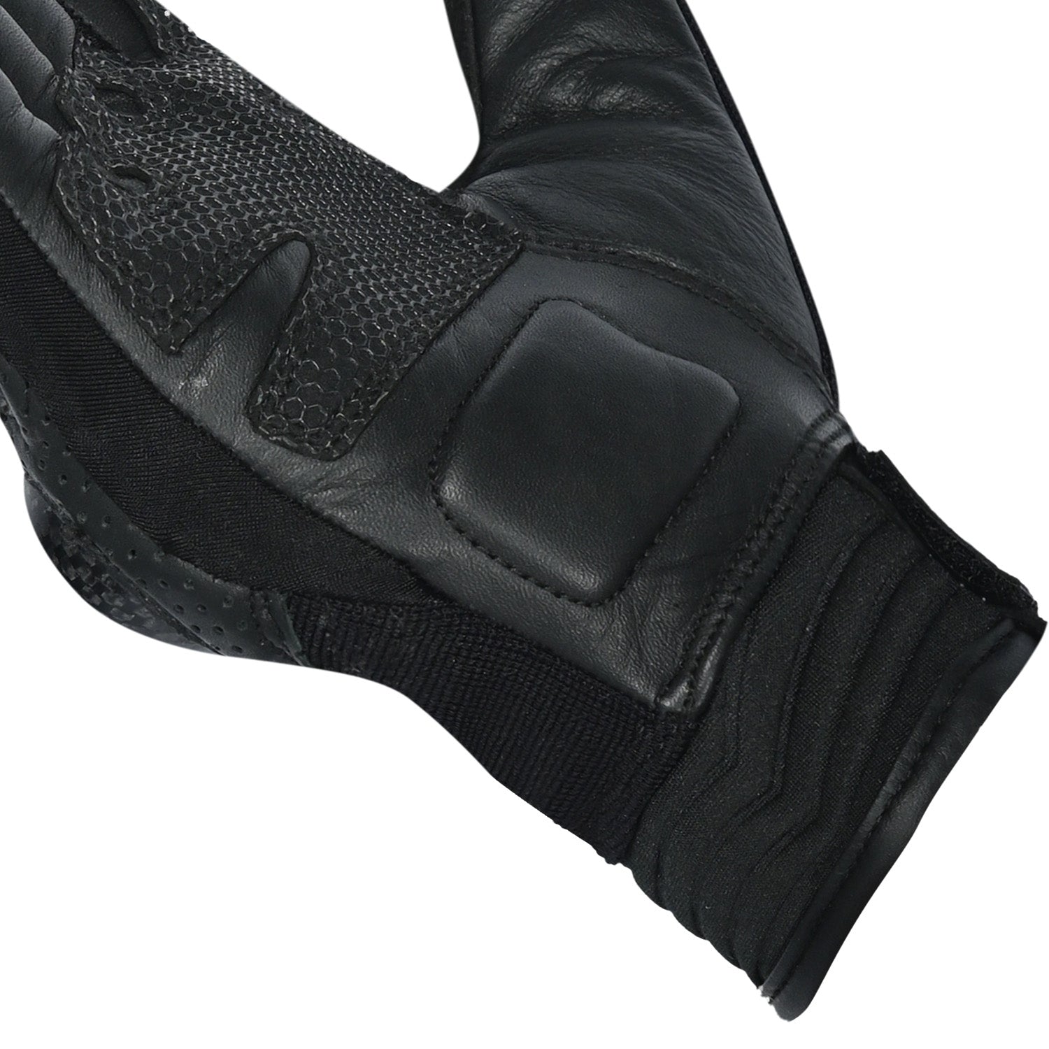 Bela Bomber Motorbike Gloves - Black