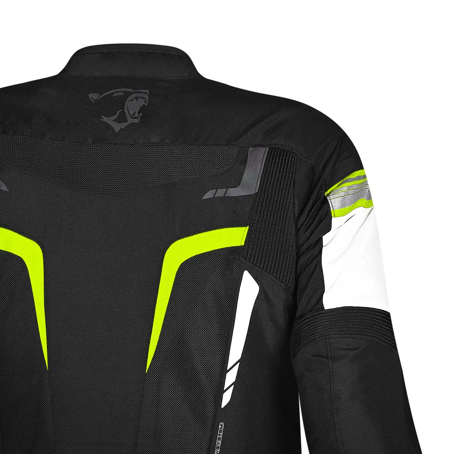 Bela Sprinter Men Motorcycle Textile Jacket Black/Yellow Fluro