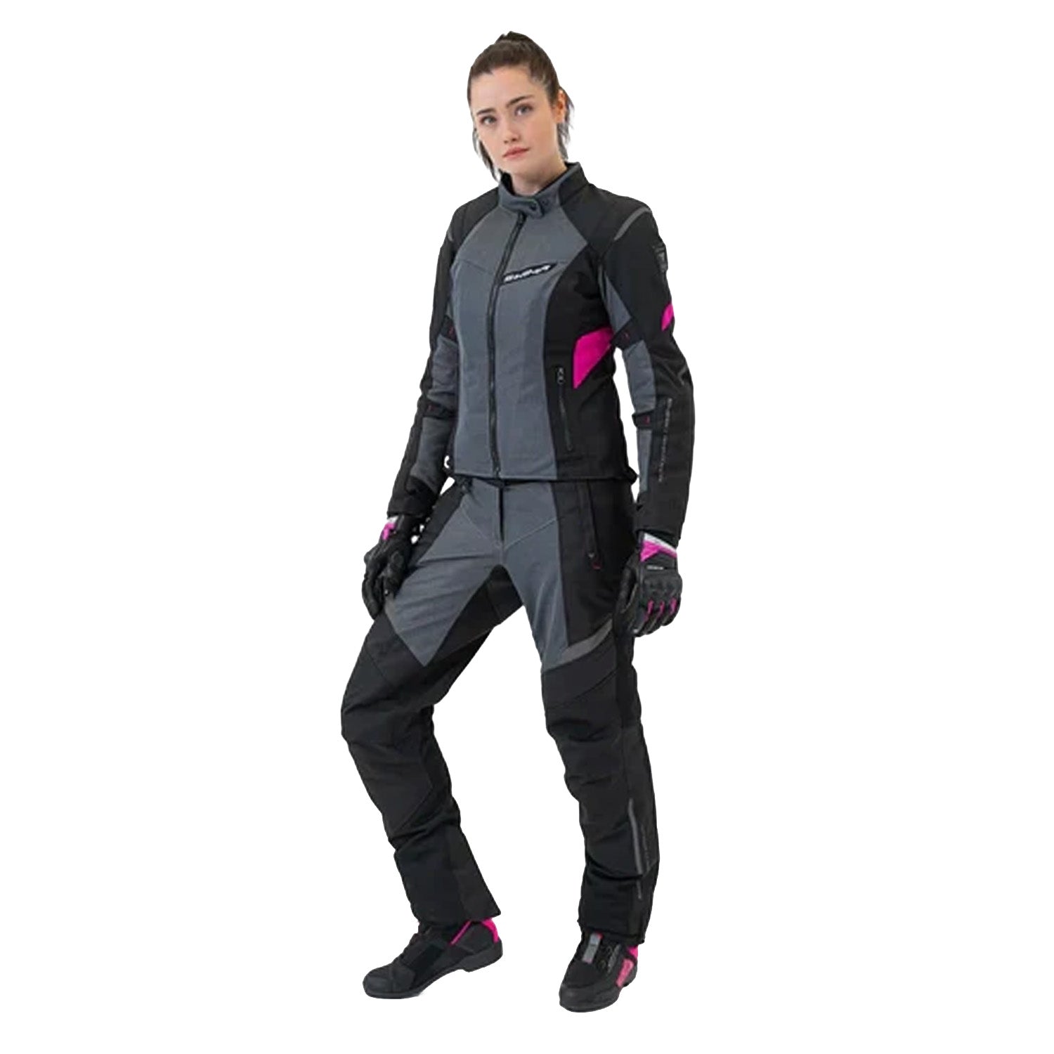 SHIMA RUSH 2.0 LADY WATERPROOF MOTORCYCLE JACKET PINK